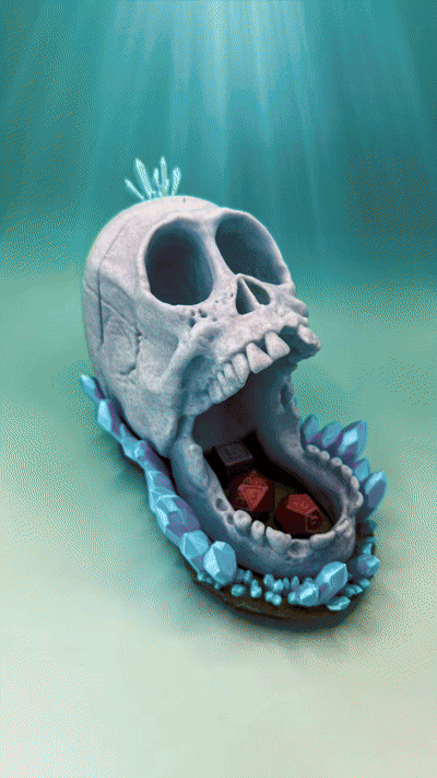 The Crystal Maw 3d model