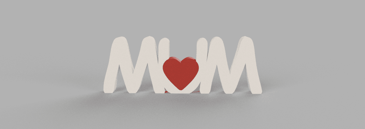 Mother's day gift 3d model