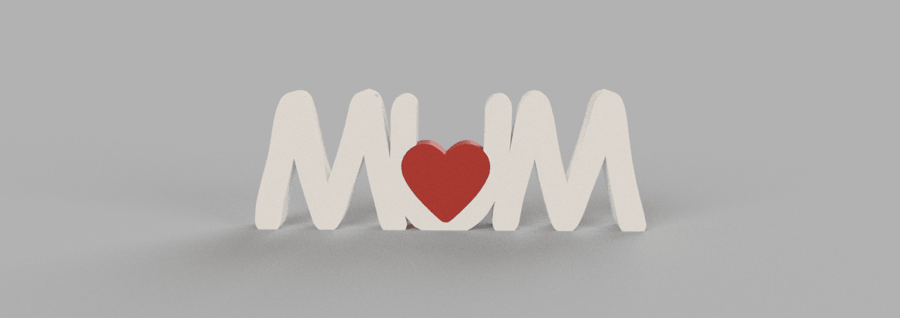 Mother's day gift 3d model