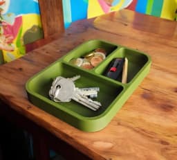 Modern Key & Coin Tray "Army Boy II" 3d model