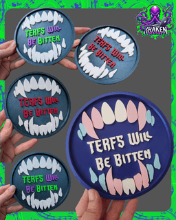 TERFs Will Be Bitten – Free Printable Design 3d model