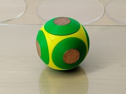Fidget Ball penny side 3d model