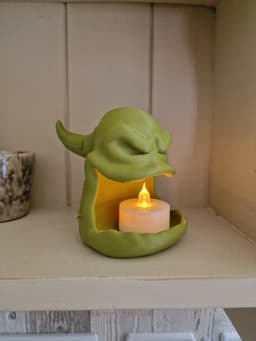 Oogie Boogie Candy Bowl and Tealight Holder - UPDATED V2 3d model