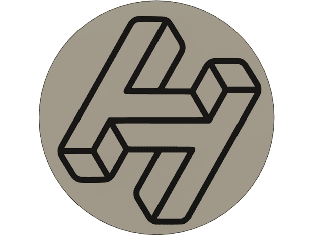 Handshake Coaster 3d model
