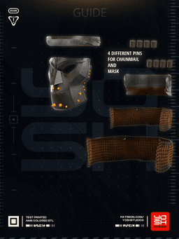 Fallout Legate Lanius Helmet 3D Printer STL file 3d model