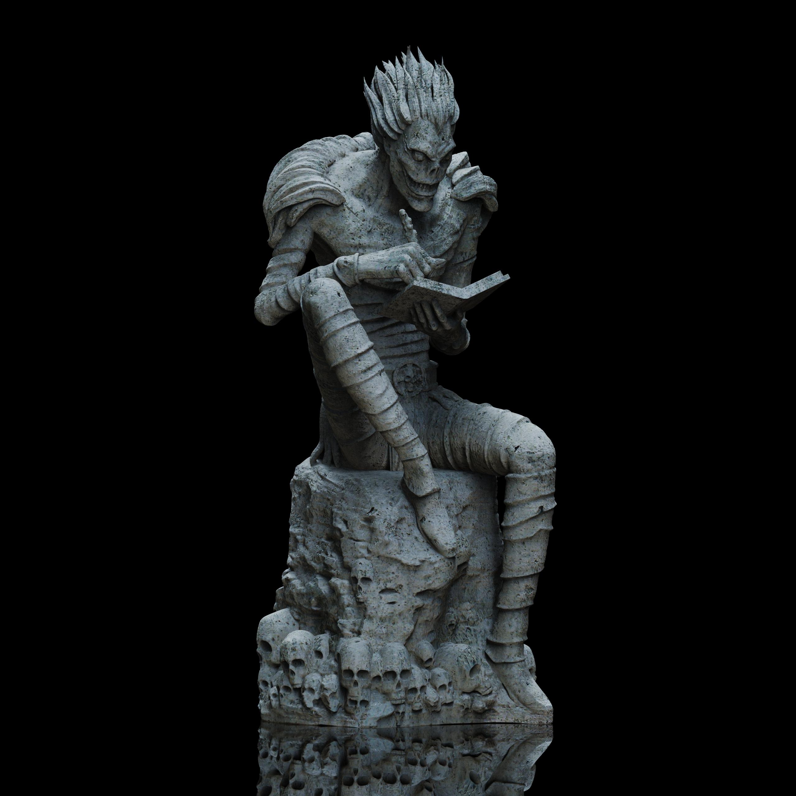 Ryuk-Death note (Pre-Supported) 3d model