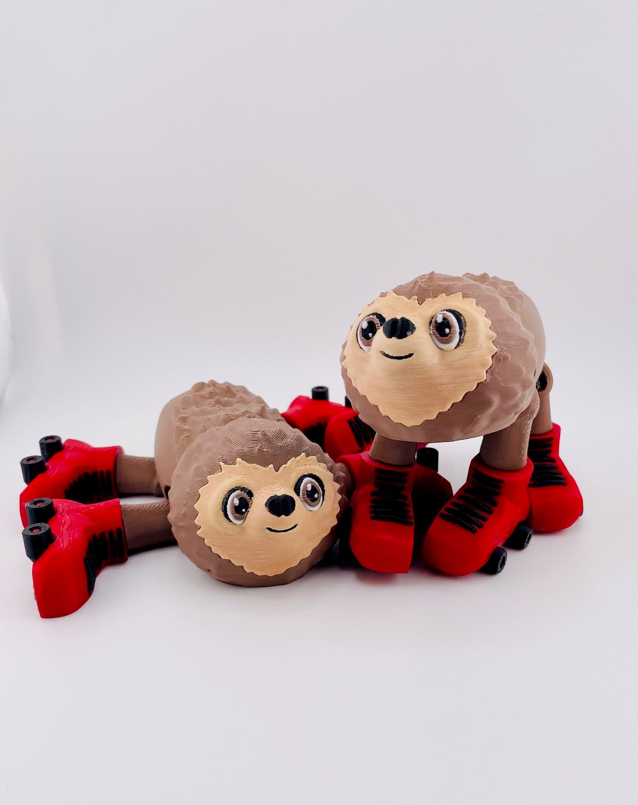 Sloth Roller Skate Flexi 3d model
