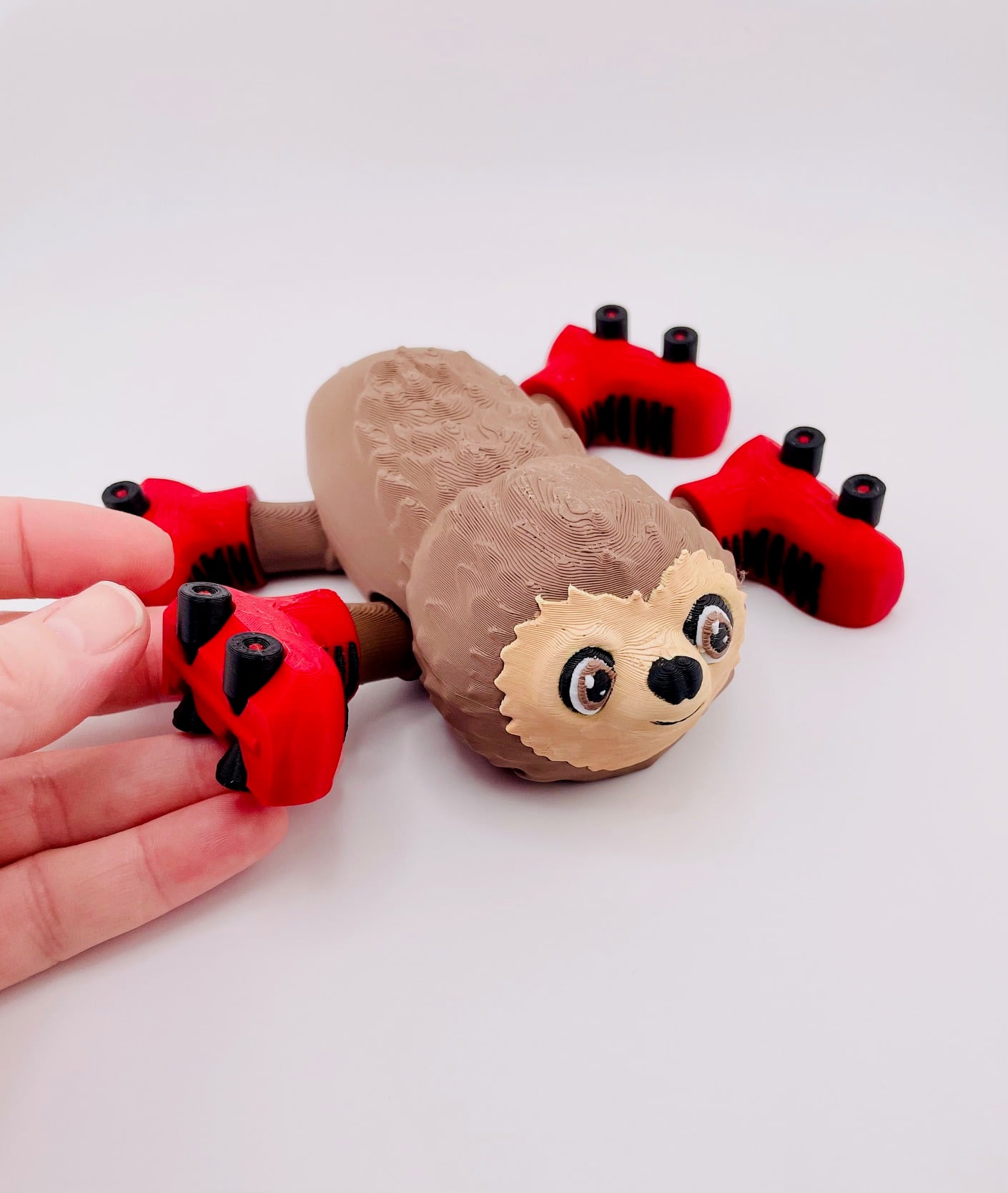 Sloth Roller Skate Flexi 3d model