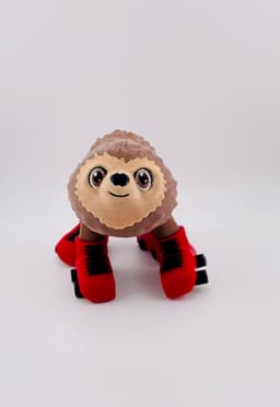 Sloth Roller Skate Flexi 3d model