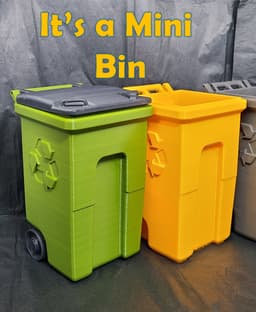 Mini Recycle Bin 3d model
