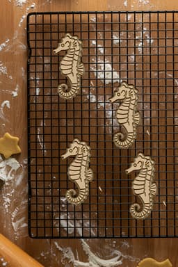 Seahorse Cookie Cutter, Biscuit Cutter 3d model