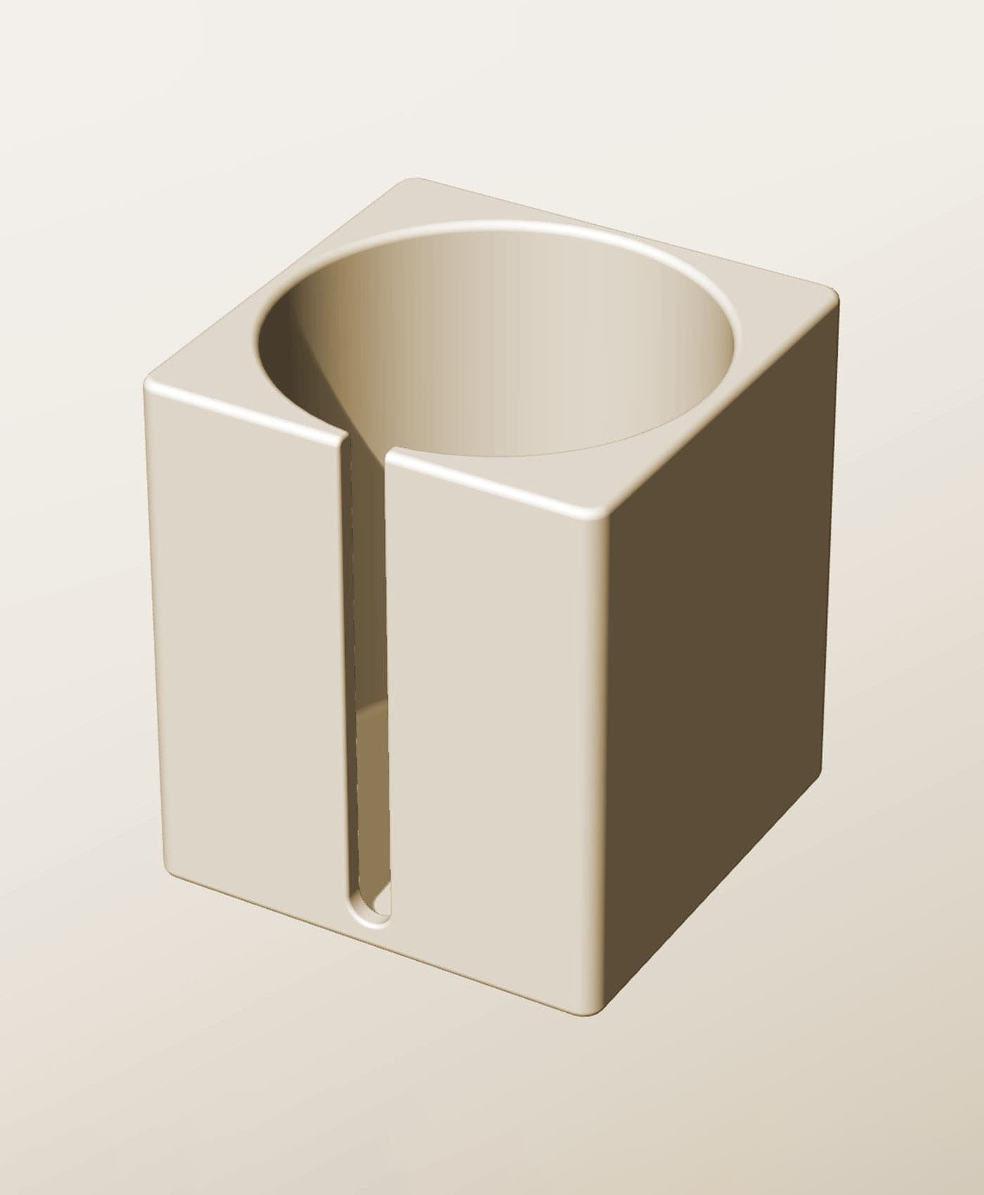 CS96-120-S Stacking slotted component box bin for makers 3d model