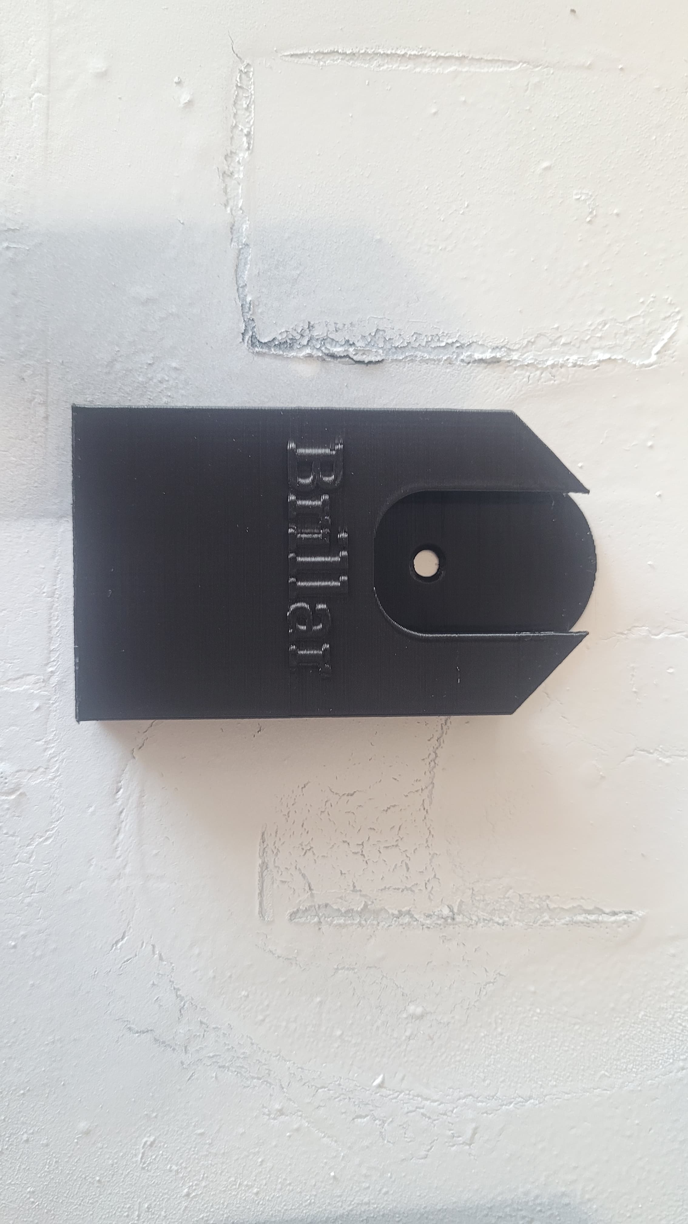 Brillar LED Remote Control Wall holder 3d model