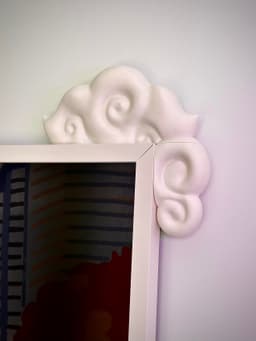 Cloud Corner Decor 3d model