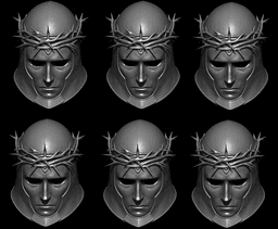 BLASPHEMOUS I AND II PENITENT ONE HELMET life size - Main Character Fan Art STL 3d model