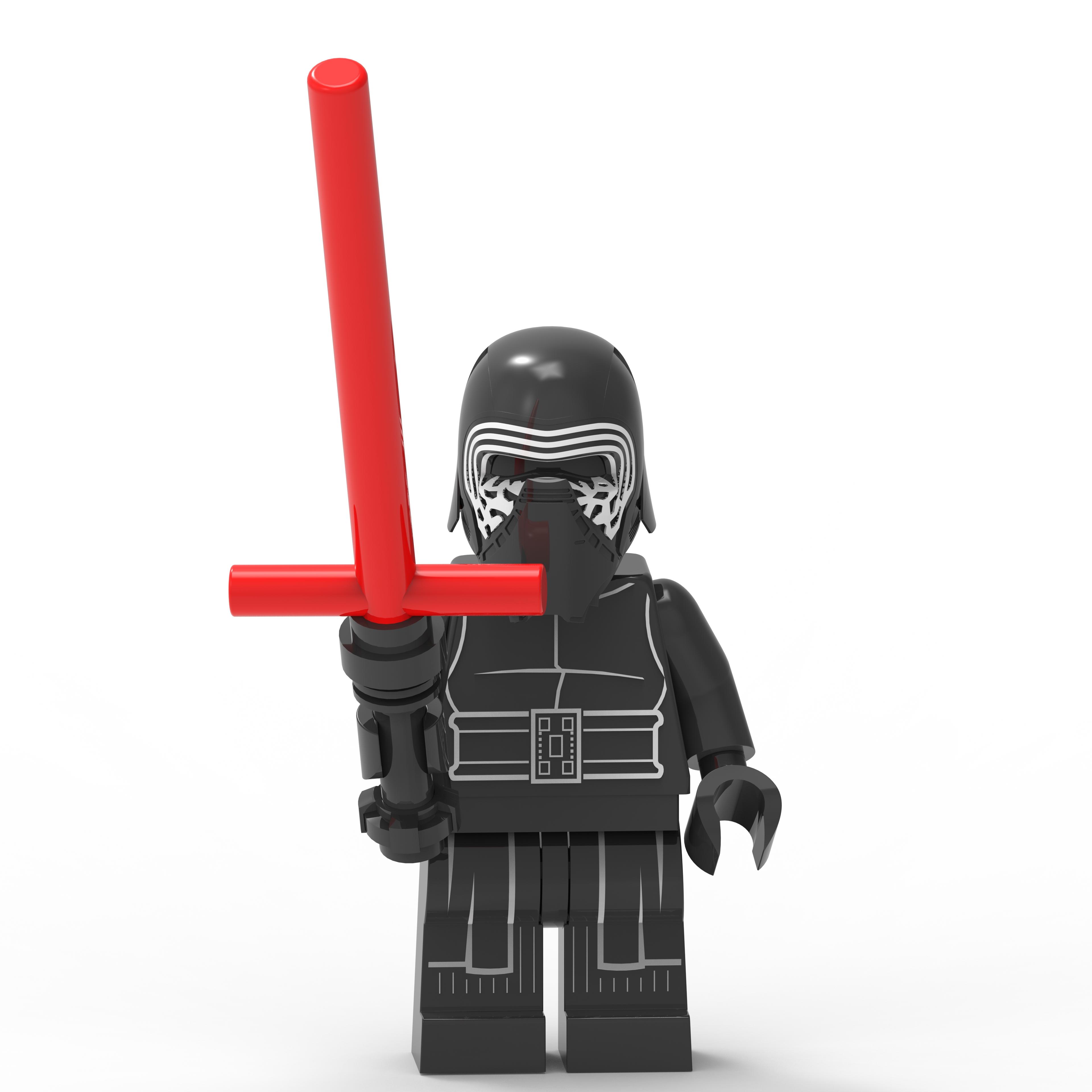 Kylo Ren LEGO 3d model