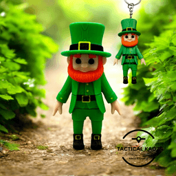 Lucky Leprechaun Flexy – Wiggle, and Carry Some Luck! 3d model