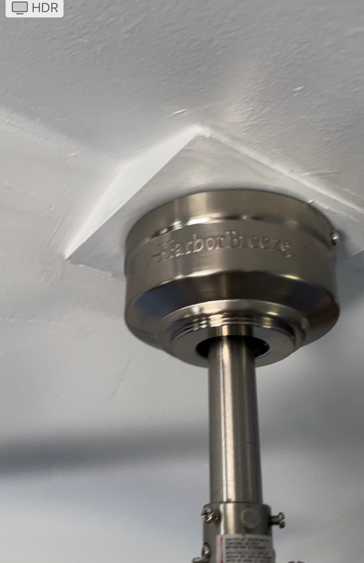 Ceiling Fan mount for lofted barn tiny house adapter 3d model