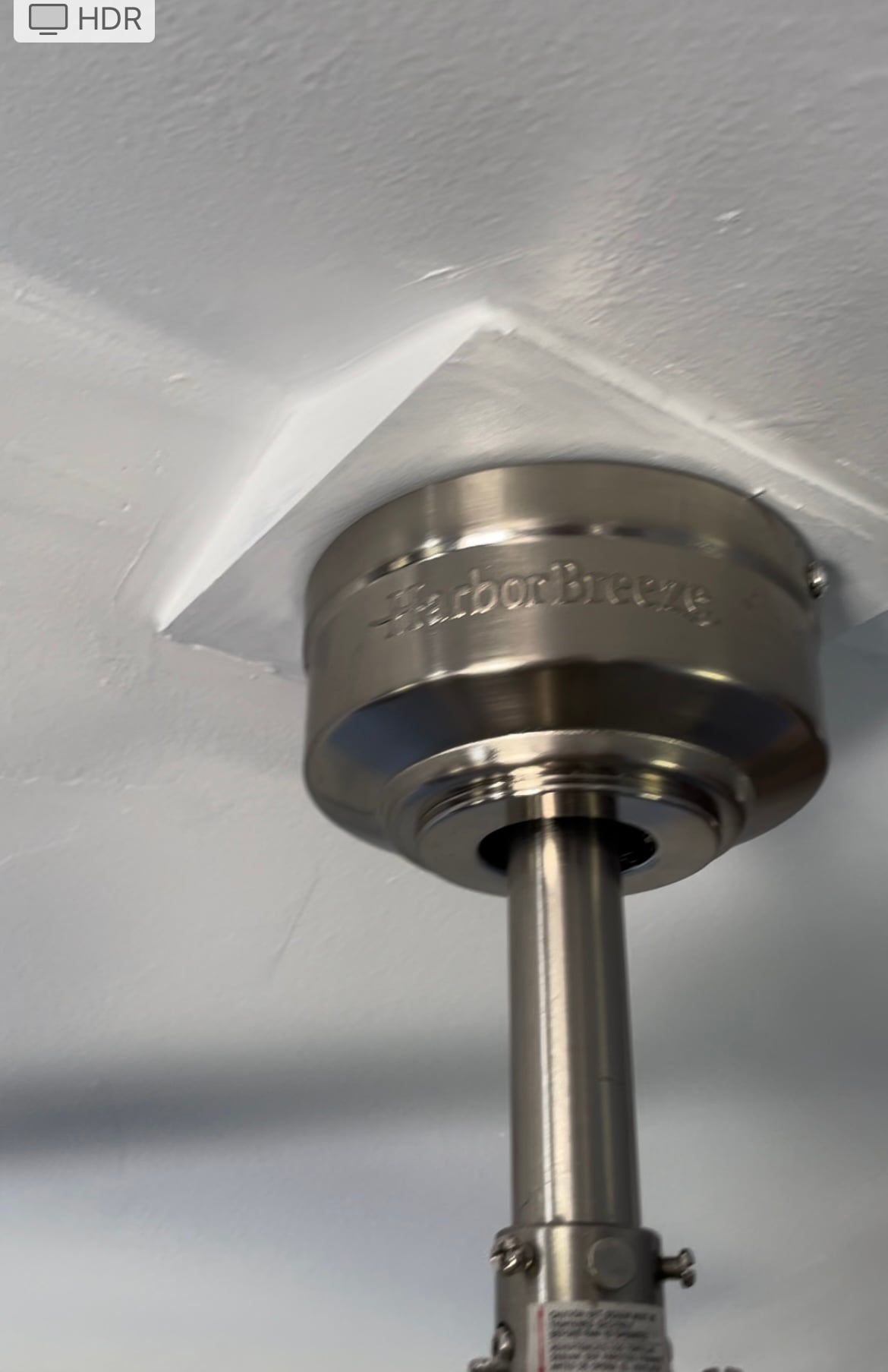 Ceiling Fan mount for lofted barn tiny house adapter 3d model