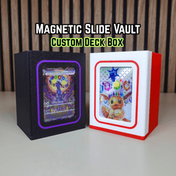 Deck Box – Magnetic Slide Vault 3d model