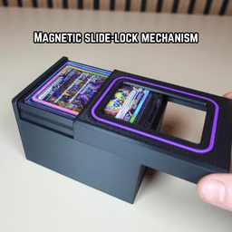 Deck Box – Magnetic Slide Vault 3d model