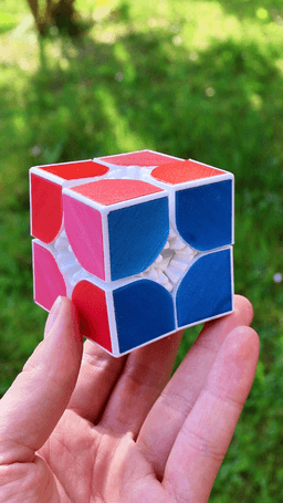 Shift Cube Fidget Toy 3d model