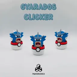 Gyarados Clicker 3d model