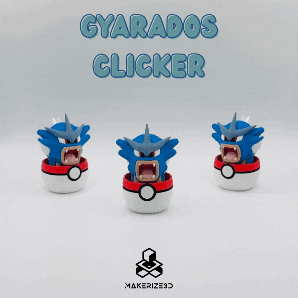 Gyarados Clicker 3d model