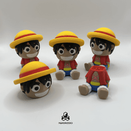 Luffy Clicker 3d model
