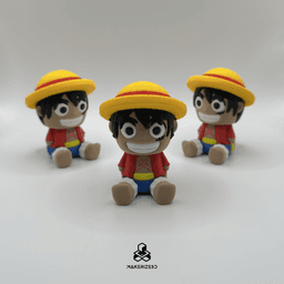 Luffy Clicker 3d model