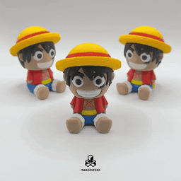 Luffy Clicker 3d model