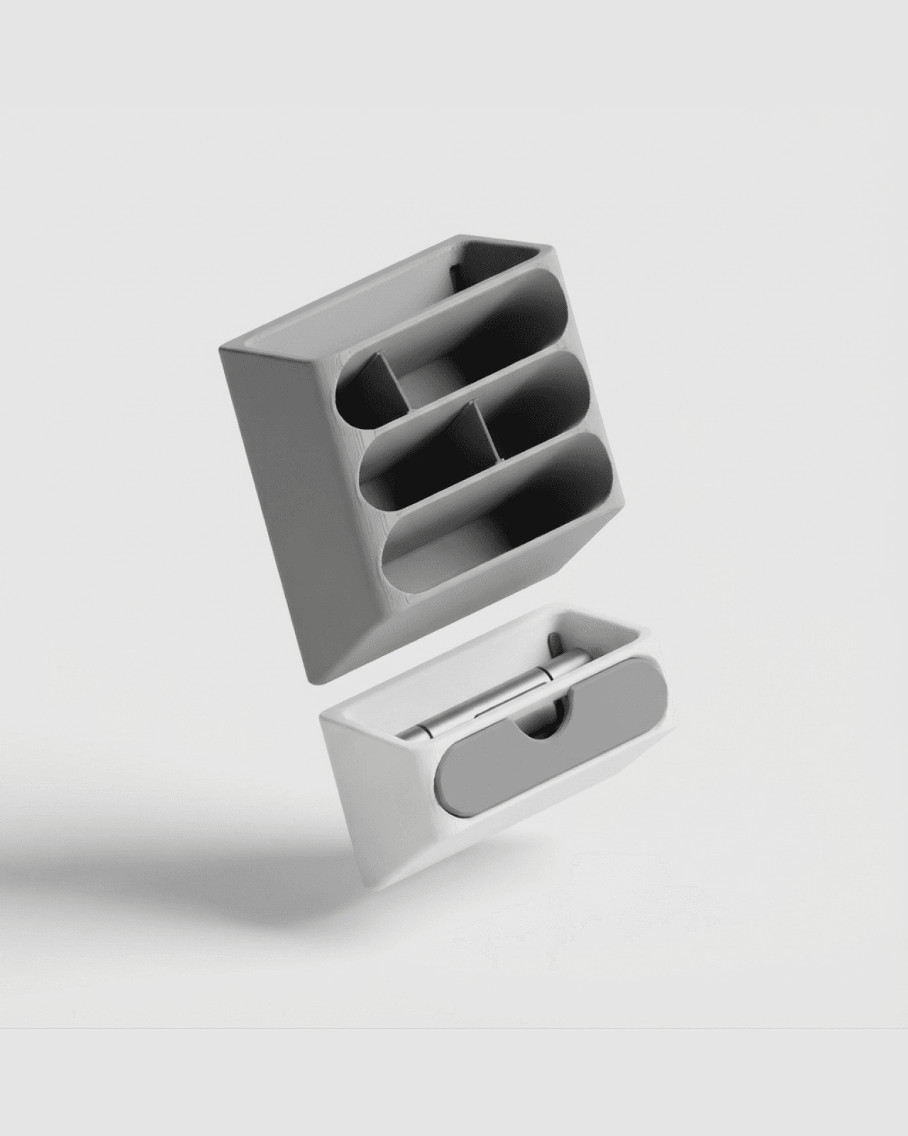IKEA SKÅDIS Tilted Drawers & Tray Combo – Modular Ergonomic Pegboard Organizer 3d model