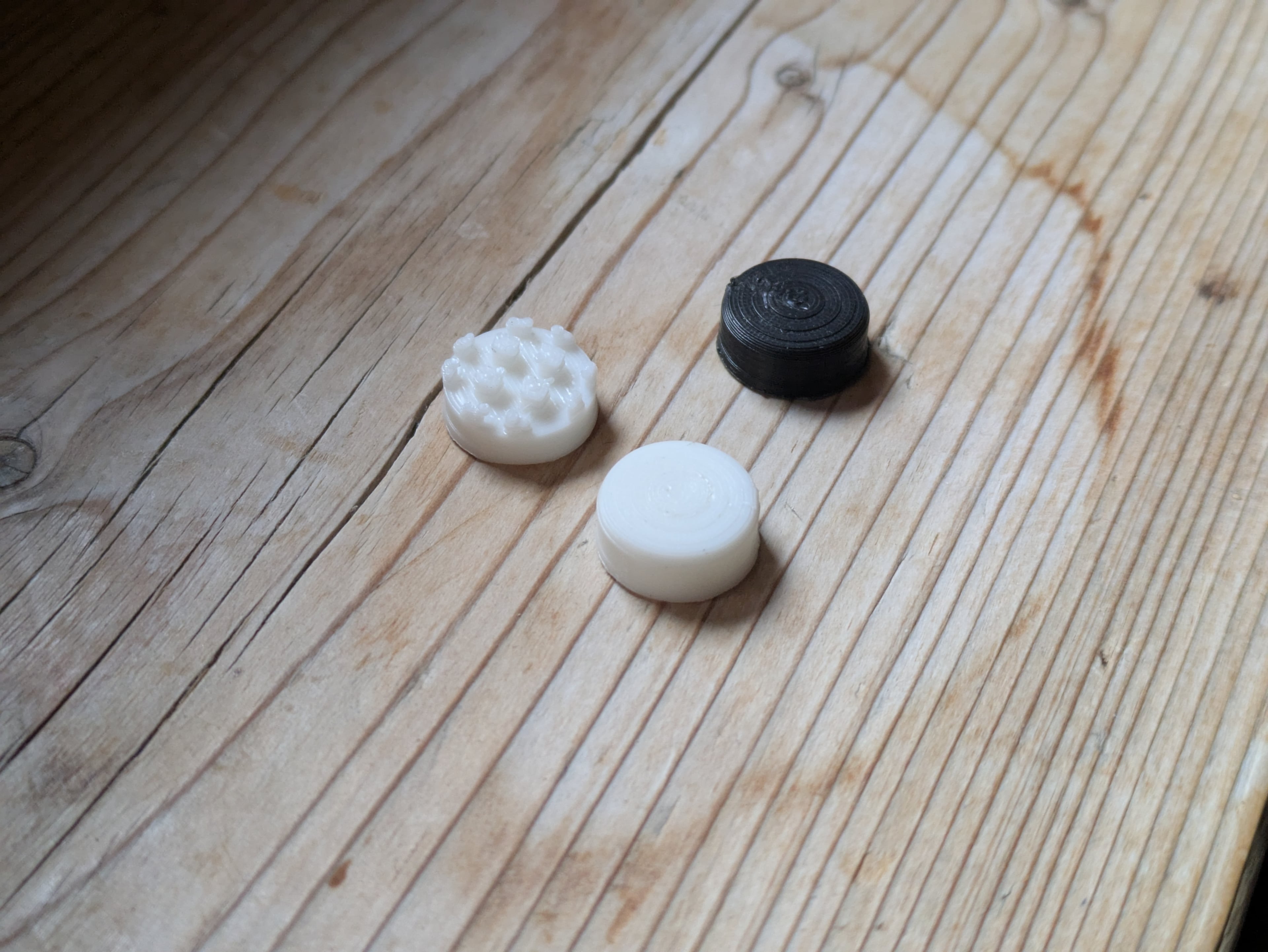 Accordion Buttons - 12.5 x 5.5 mm 3d model
