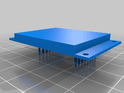 Wemos D1 Mini Pro Model 3d model