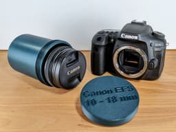 Protective Box for Canon EFS Lenses (10-18 mm & 18-55 mm) 3d model