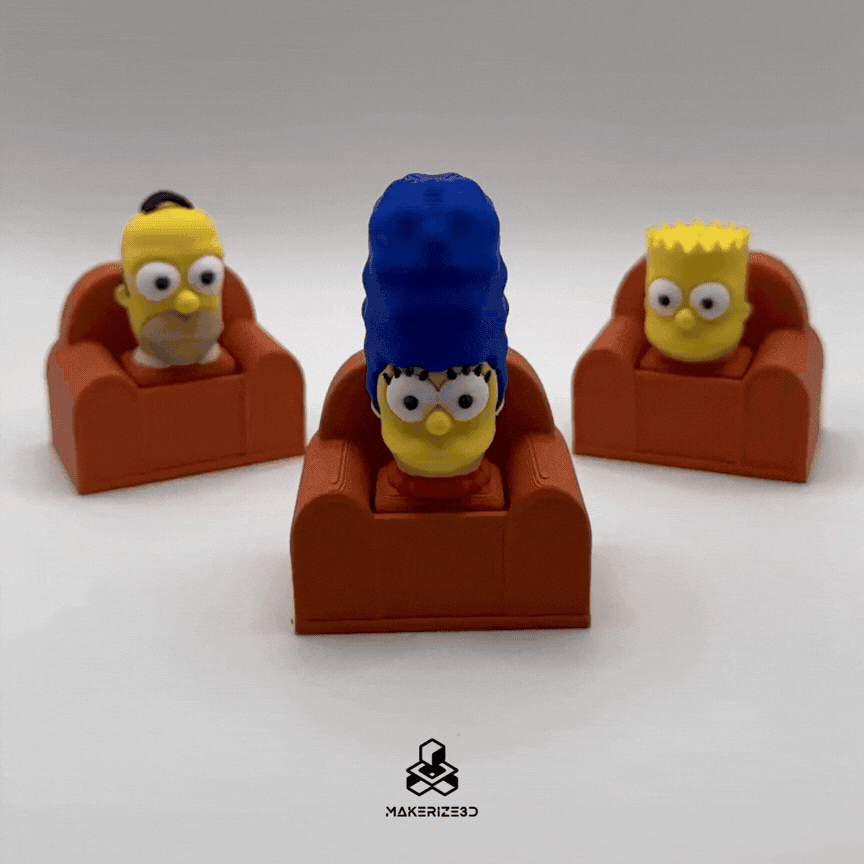 Marge Clicker (Sofa version) 3d model