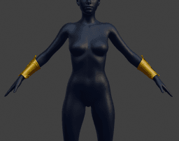 Sorceress Bracers 3d model