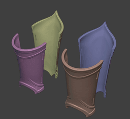 Sorceress Bracers 3d model