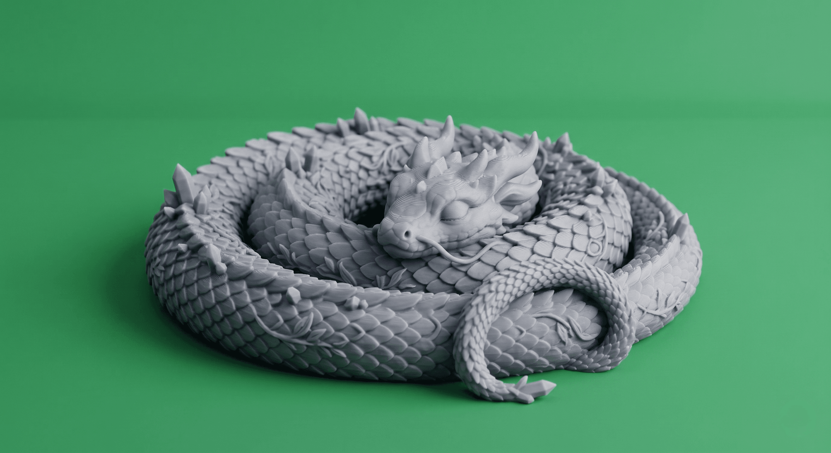The Dungeon Slumbering Snake Series: #1 3d model