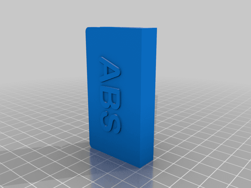 Wire Cube Clip-on Label 3d model