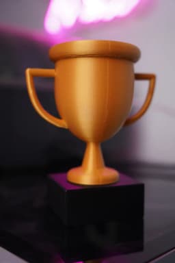 WINNER Trophy - Multipart 3d model
