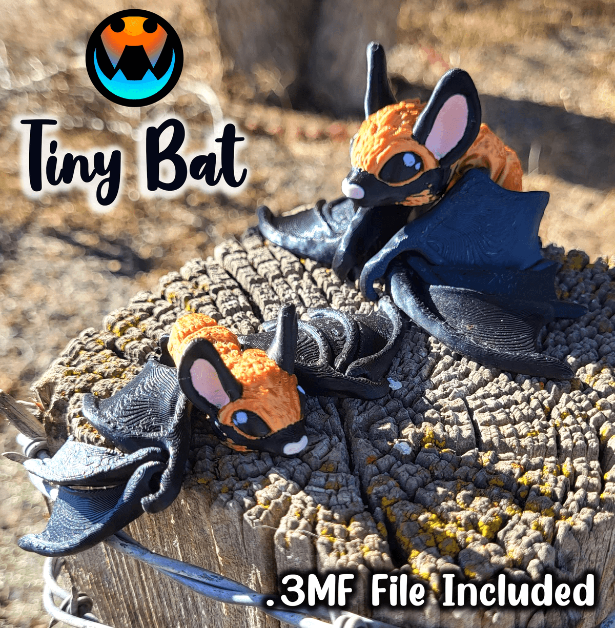Tiny Bat Model Tiny Bat - 3D model by Cinderwing3D on Thangs