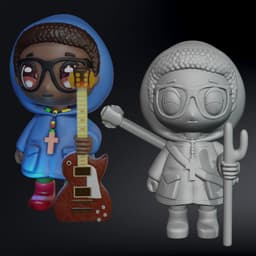 Sky The Vatican Mascot, Caelum The lightsworn 3d model