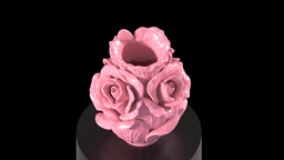 The Petal Symphony — Decorative Vase 3d model