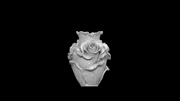 The Petal Symphony — Decorative Vase 3d model