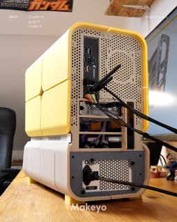 PC case mini ITX, micro ATX & ATX design by Makeyo 3d model