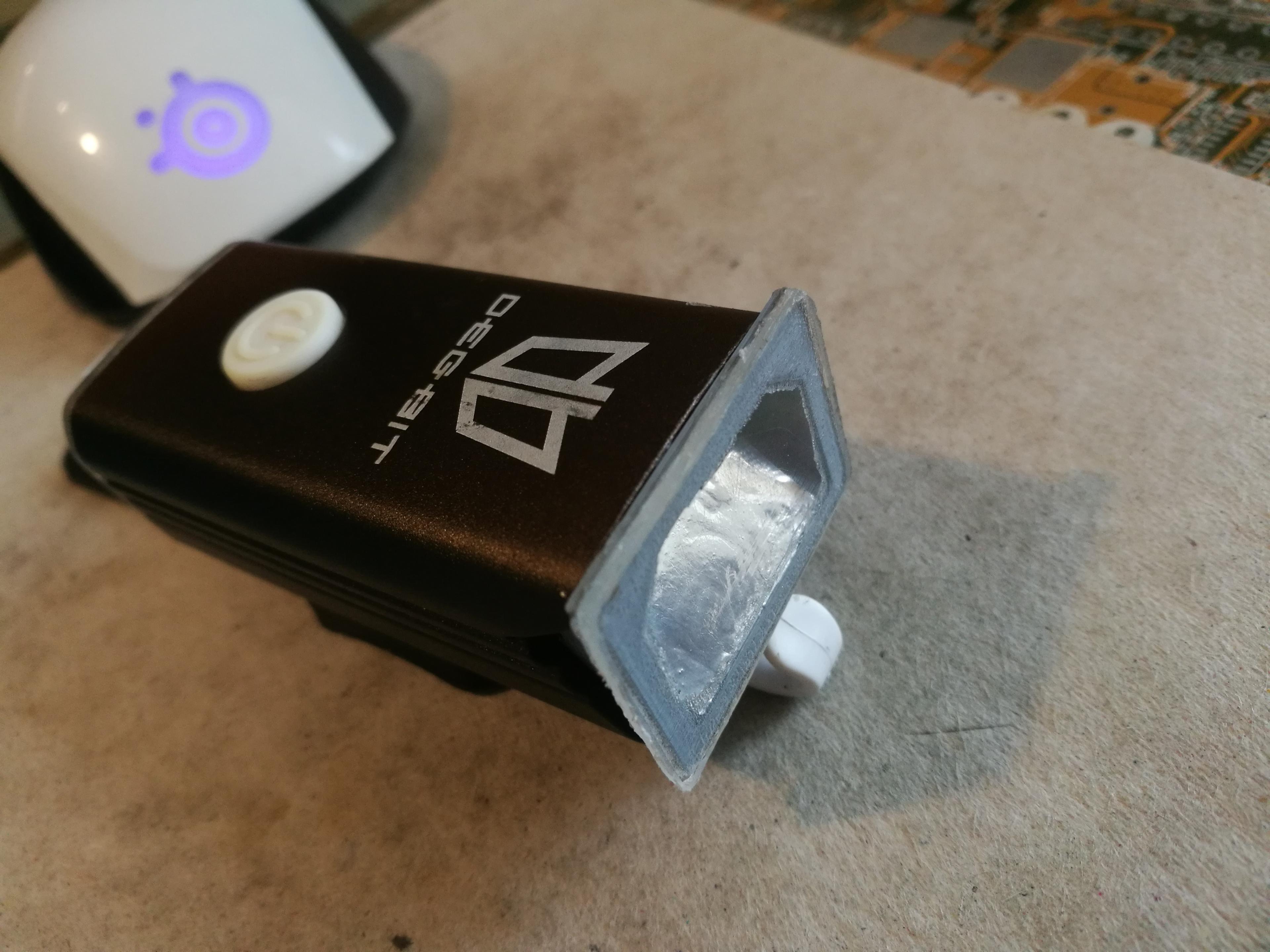 Degbit ‎EOS 100 bike light reflector lens 3d model