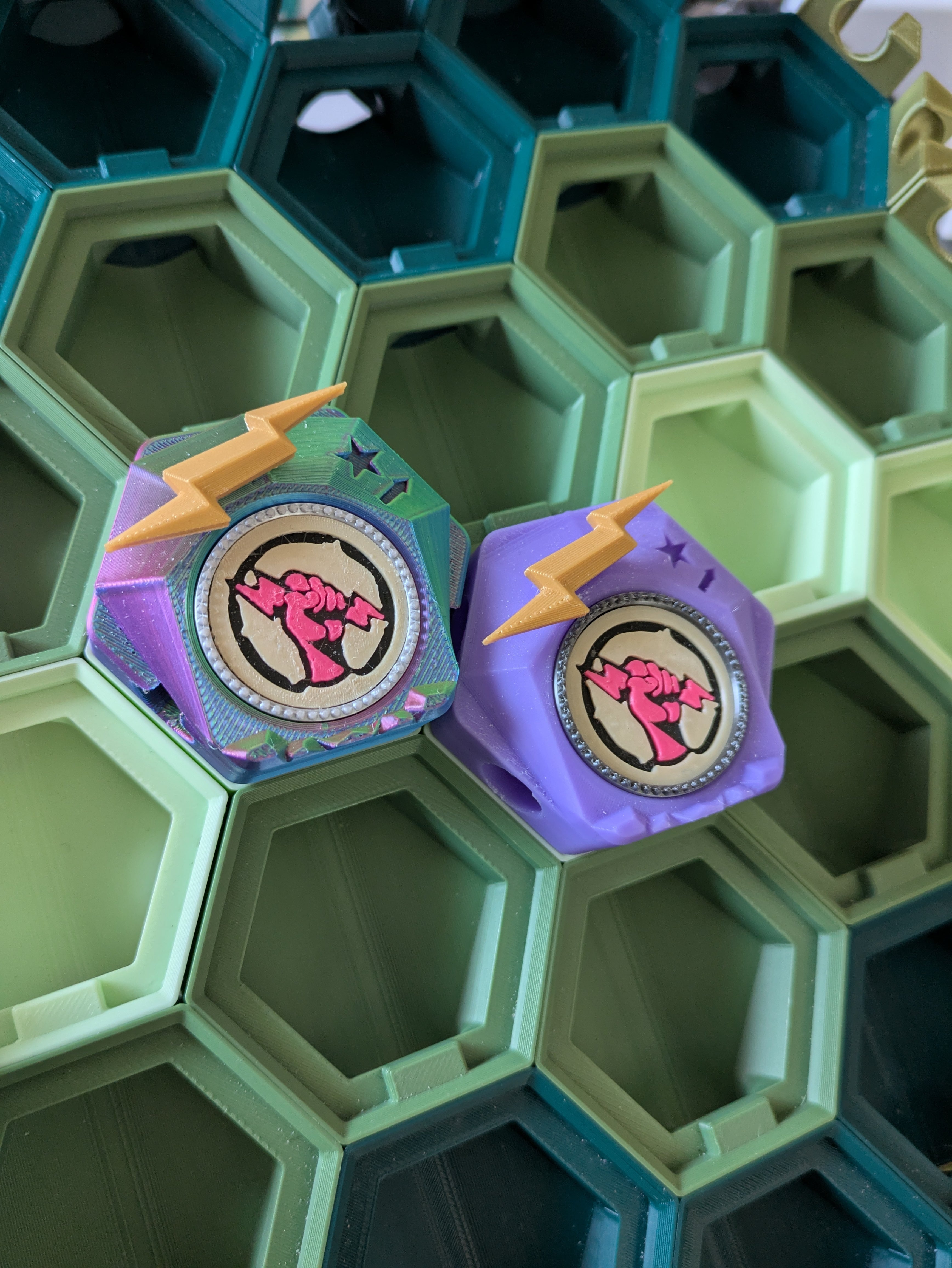 Hextraction Shock Jockey Tile 3d model