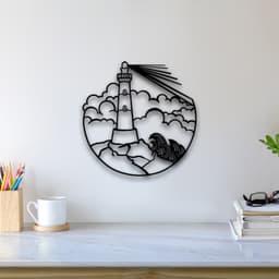 Lighthouse Wall Art 3d model