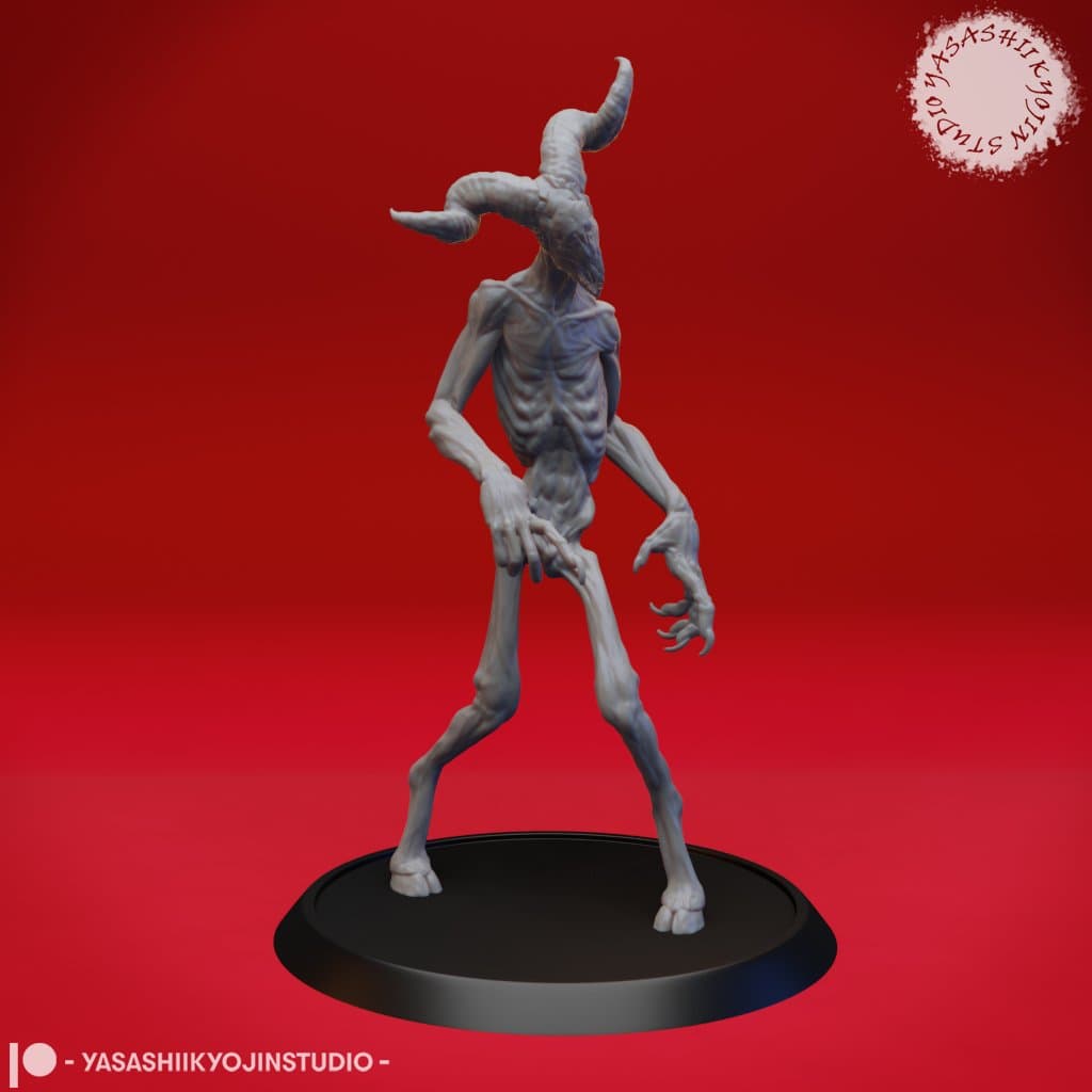Nightwalker - D&D Miniature 3d model